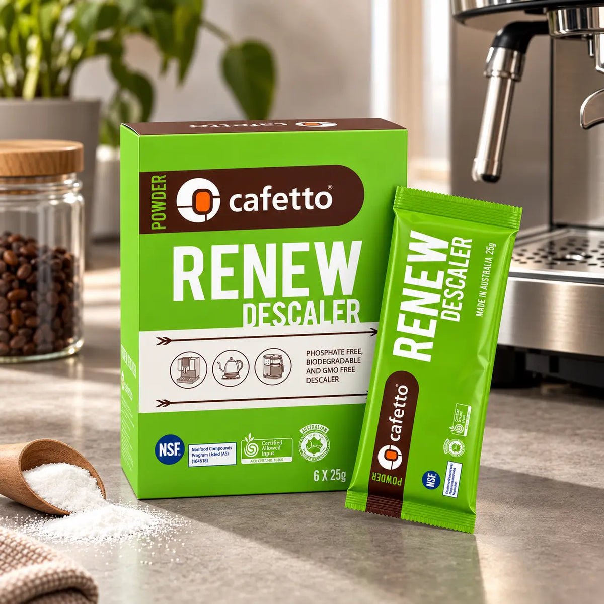 Cafetto Renew Descaling Powder 25g