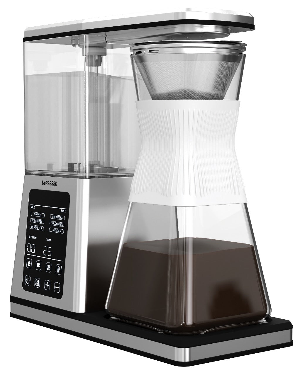 LePresso Crystal Brew Drip Coffee & Tea Maker