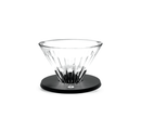 Timemore 02 Crystal Eye Glass Dripper PC Holder - Black