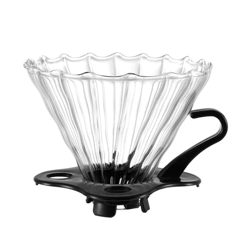Crop V60 Dripper Heat-Resistant Glass Model: 01
