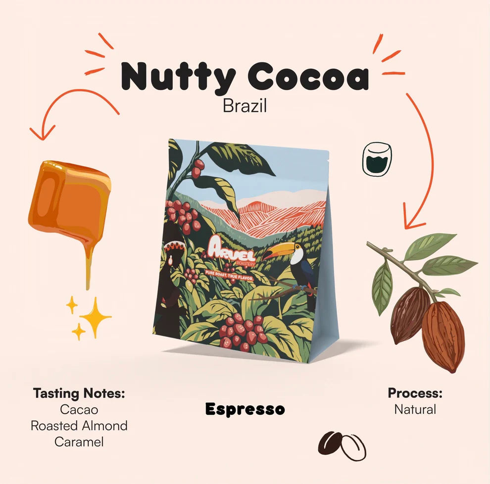 Brazil Nutty Cocoa 250g (Espresso)