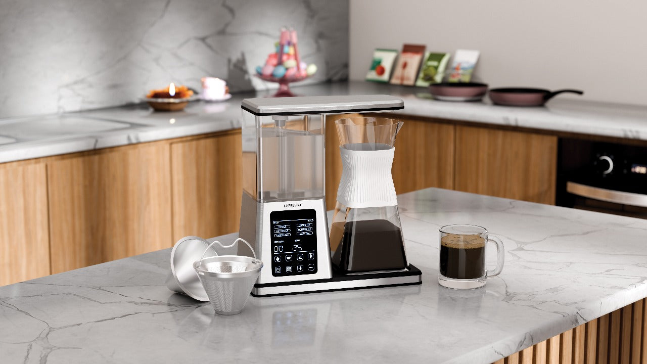 LePresso Crystal Brew Drip Coffee & Tea Maker