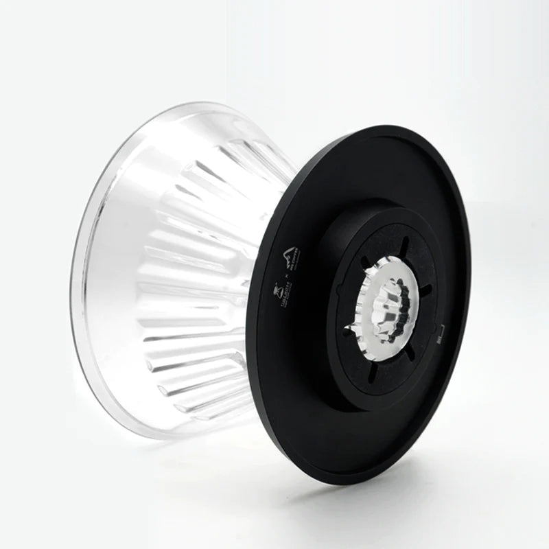 Timemore 02 Crystal Eye Glass Dripper PC Holder - Black