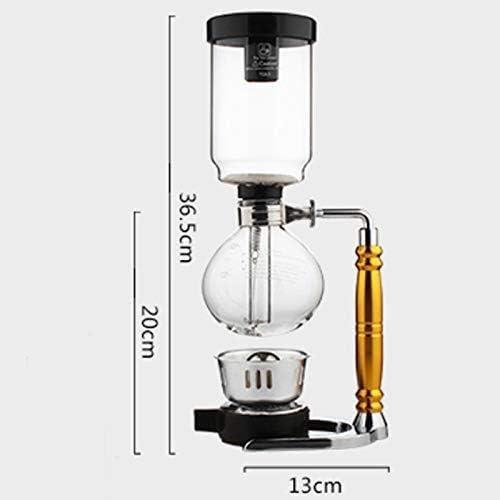 Crop Japanese Style Syphon Coffee Maker,3 Cups
