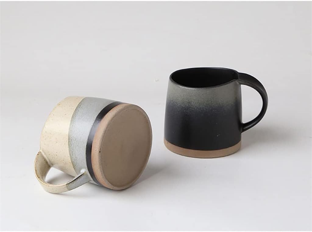 Crop 350ml Ceramic Coffee Cup Day & Night