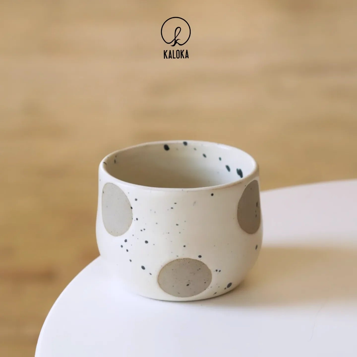 Kaloka 200 - 240ml C2 Blotchy Series Handmade Coffee Cup