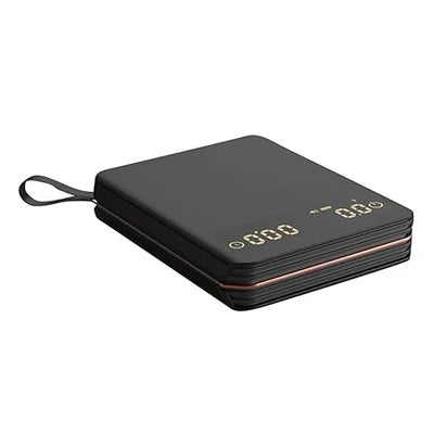 Crop Curved Digital Coffee Scale - Black