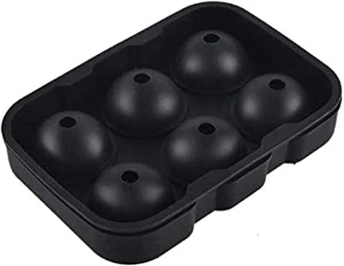Crop Silicone Ice Tray side view – lid included, 6-cup capacity, eco-friendly