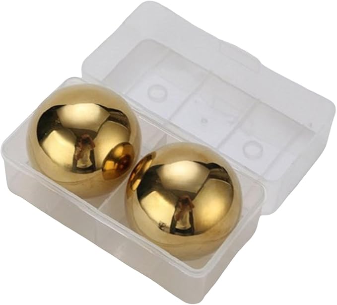 Crop Stainless Steel Reusable Ice Cubes Silver and Gold