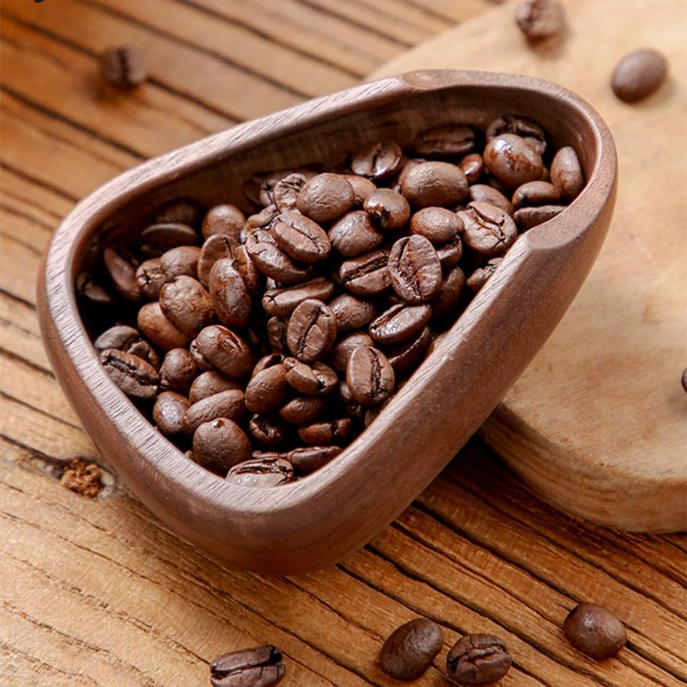 Crop Walnut Wood Dosing Cup