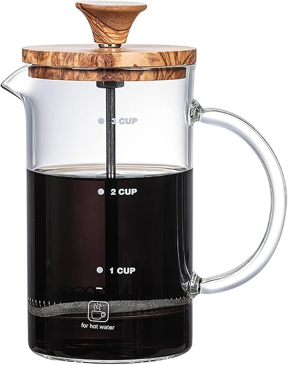 Crop 600ml French press