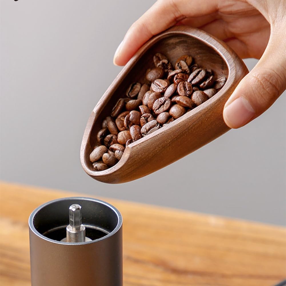 Crop Walnut Wood Dosing Cup