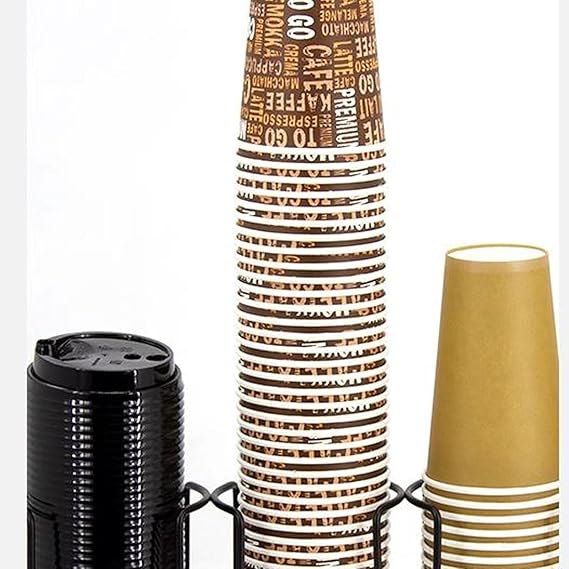 Crop Paper Coffee Cups Holder