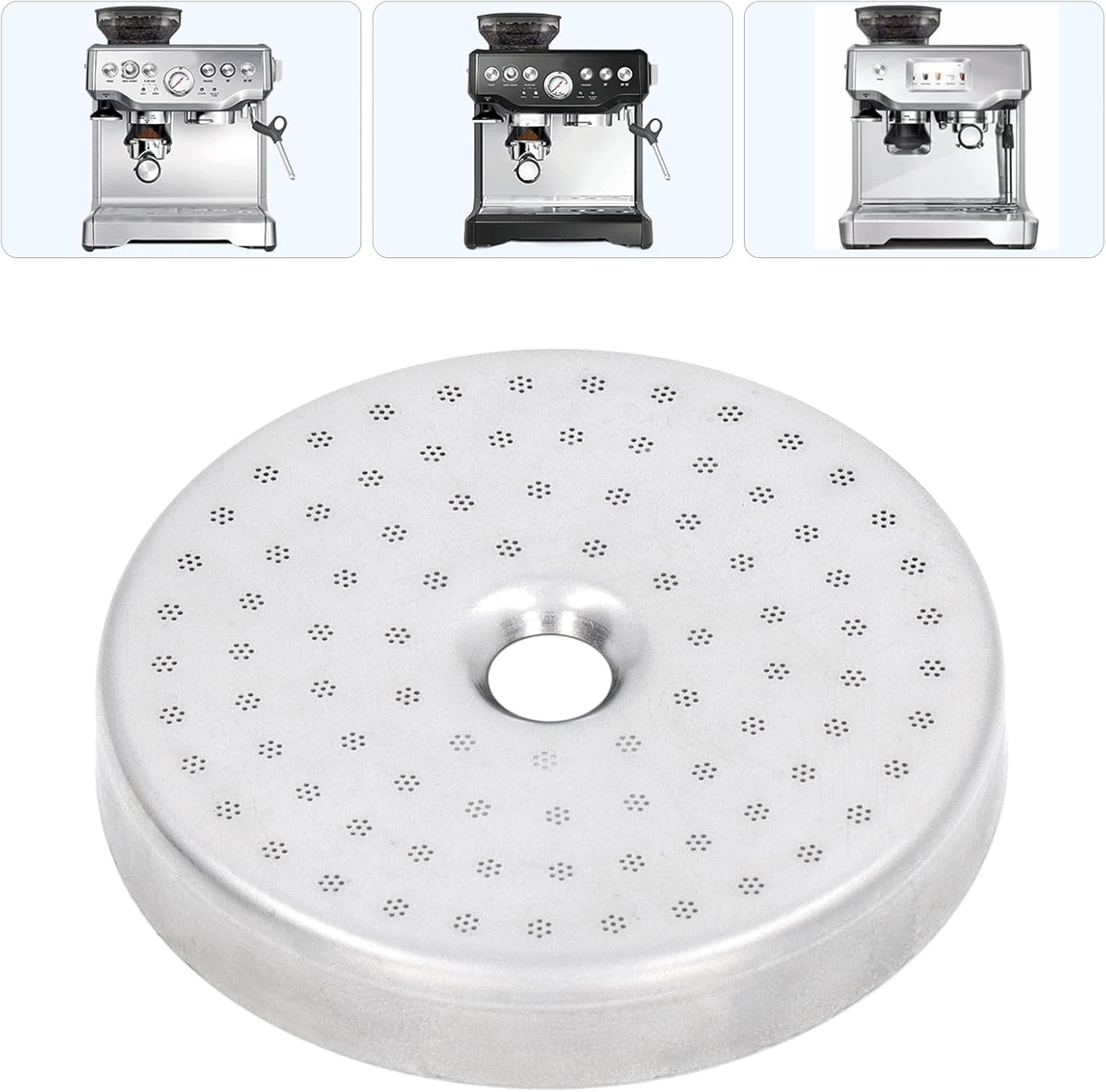 Crop Breville 54mm 7.5mm hole basket