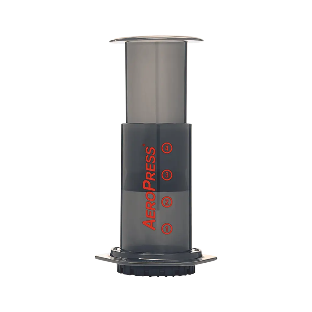 Aeropress | ايروبريس Coffee Maker manual coffee brewer with chamber, plunger, and measurement markings