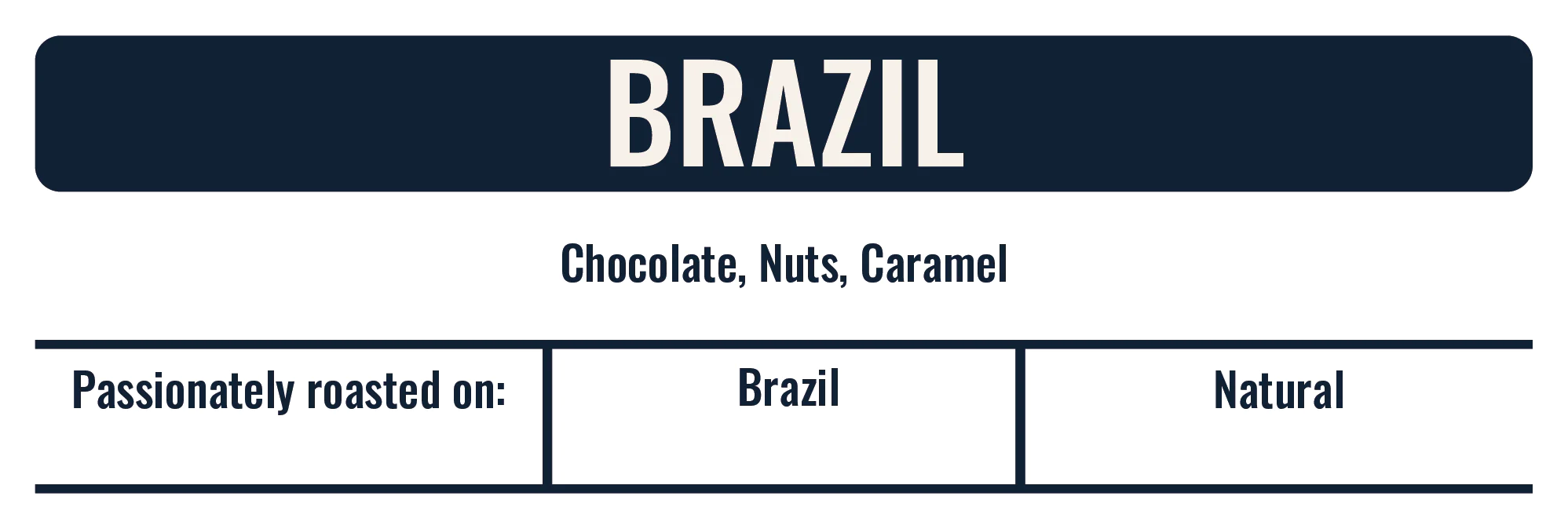 Brazil 250g (Espresso/Filter)