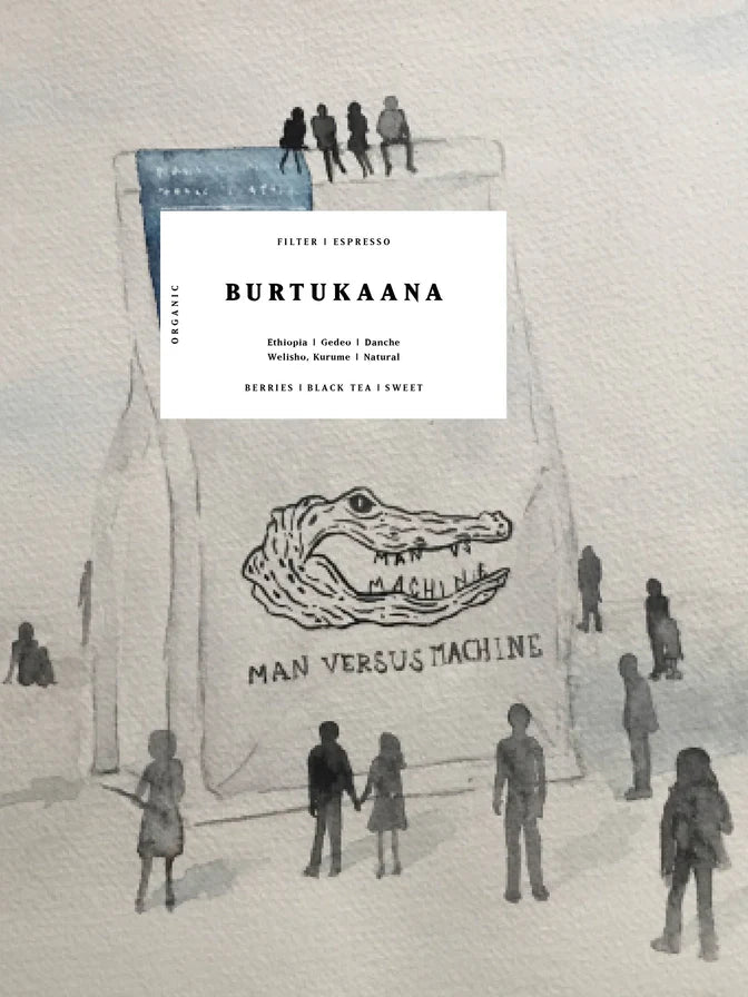 Ethiopia Burtukaana Natural 250g (Espresso/Filter)
