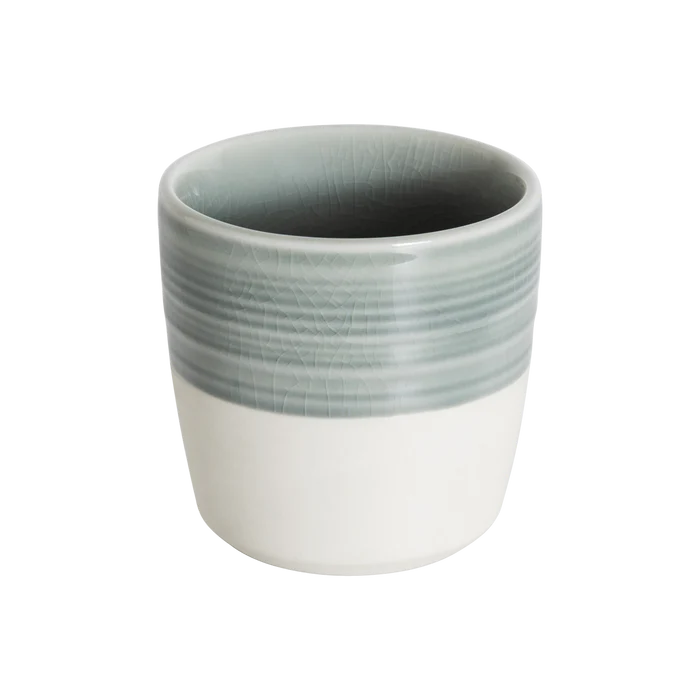 Loveramics Dale Harris 200ml porcelain coffee cup in Charcoal Champions Signature
