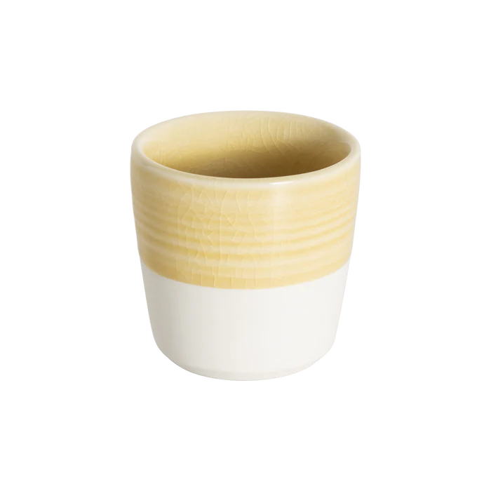 Loveramics Dale Harris 80ml porcelain espresso cup in Yellow