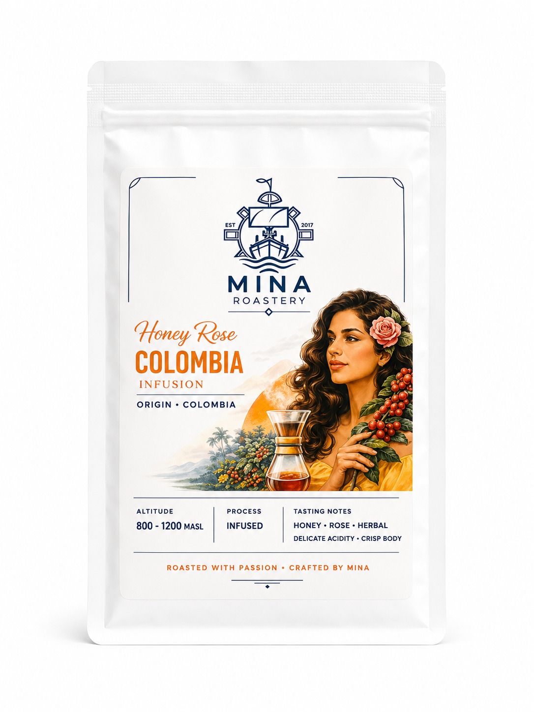 Colombia Roney Rose 250g (Espresso / Filter)