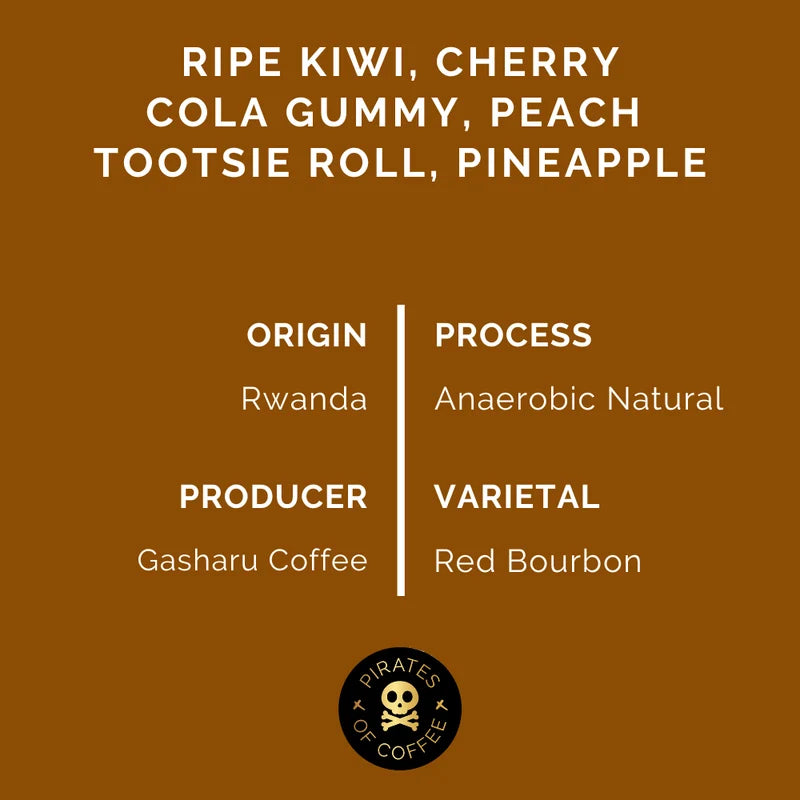 Rwanda Cloud Candy Anaerobic Natural 250g (Espresso/Filter)