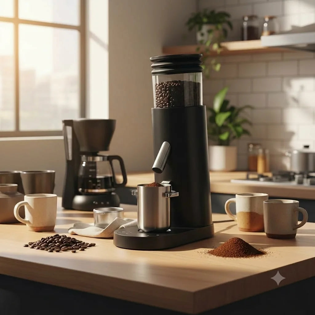 Crop Blade Coffee Grinder Model 685 – Porcelain housing, 110W, 200 RPM, 1.8kg