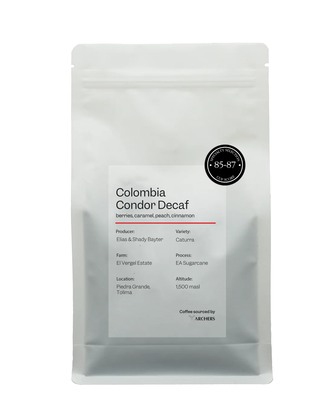 Colombia Condor Decaf 250g (Espresso/Filter)