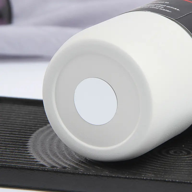 Crop 350ml Double Wall Vacuum Coffee Mug White