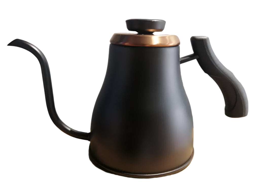 Crop 1200ml Kettle with Thermometer Black