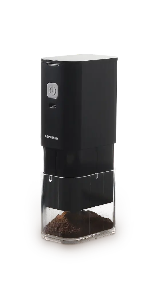 Lepresso JetGrind Rechargeable Coffee Grinder - Black