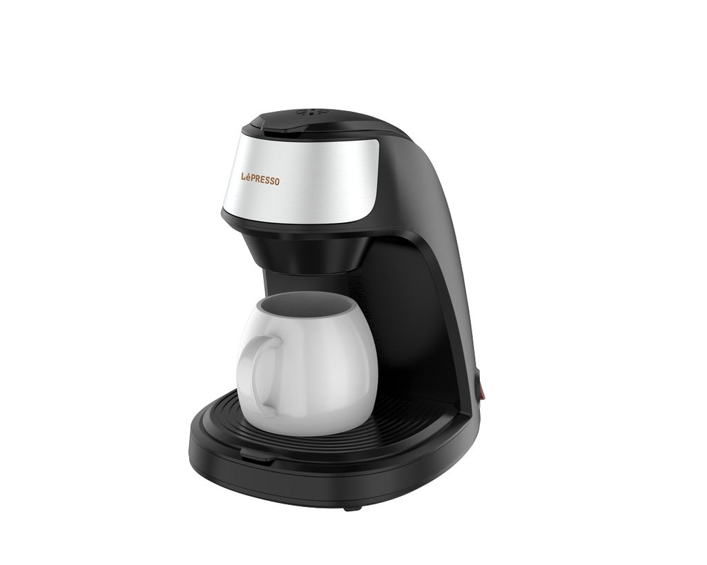 LePresso One Cup Coffee Maker 125mL 350W - Black – Xpressouq