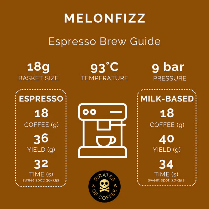 Colombia Melonfizz Nitro Fermentation 250g (Espresso / Filter)
