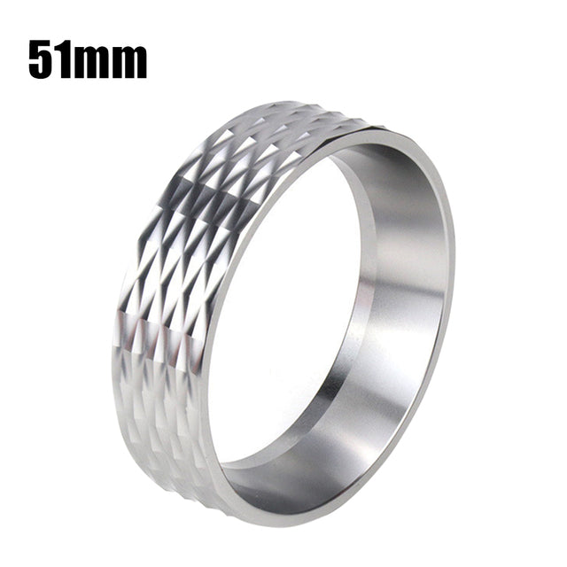 Crop 51mm Aluminum-Magnetic Dosing Funnel Grey