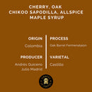 Colombia Oak Barrel Process 250g (Espresso /Filter)