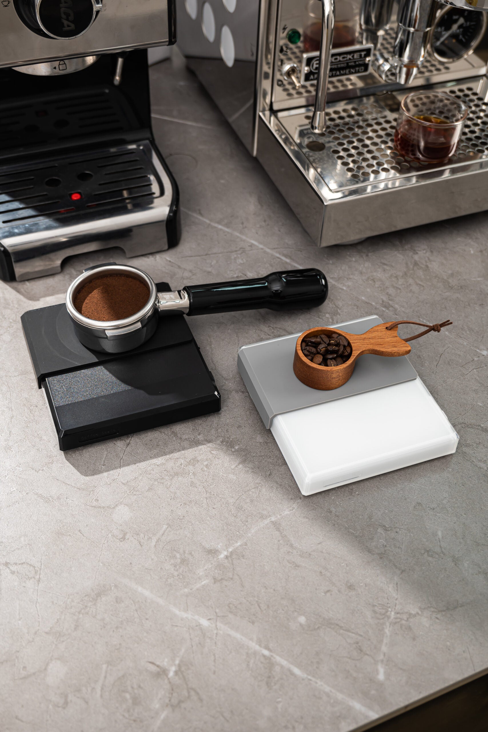 Crop High Precision Rechargeable Coffee Scale With Timer