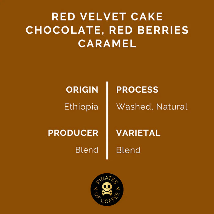 Ethiopia Red Velvet Blend 250g (Espresso/Filter)