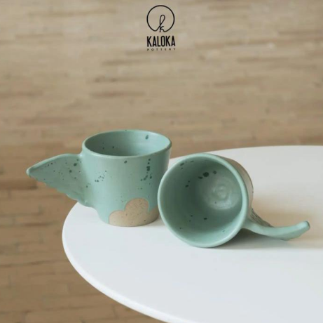 Kaloka 200ml C122 Ocular Series Handmade Coffee Cup