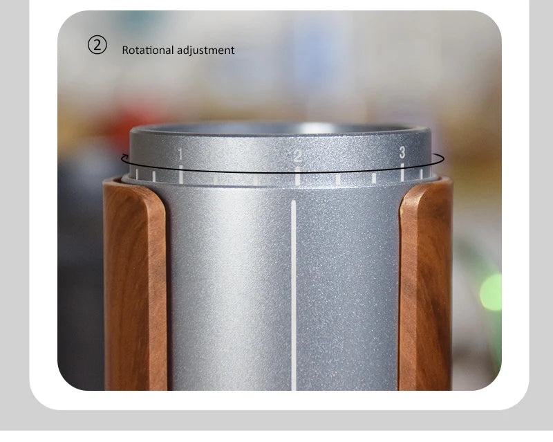 Easymore electric rechargeable coffee grinder with stainless steel blade and USB-C charging port