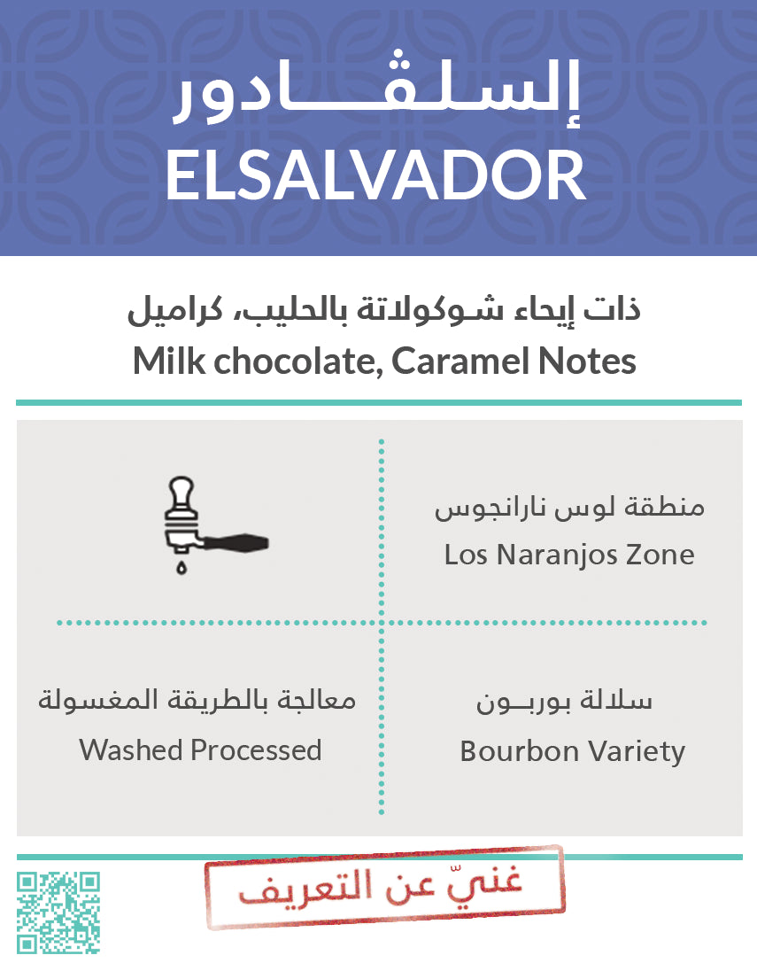 El Salvador Washed 250g (Espresso)