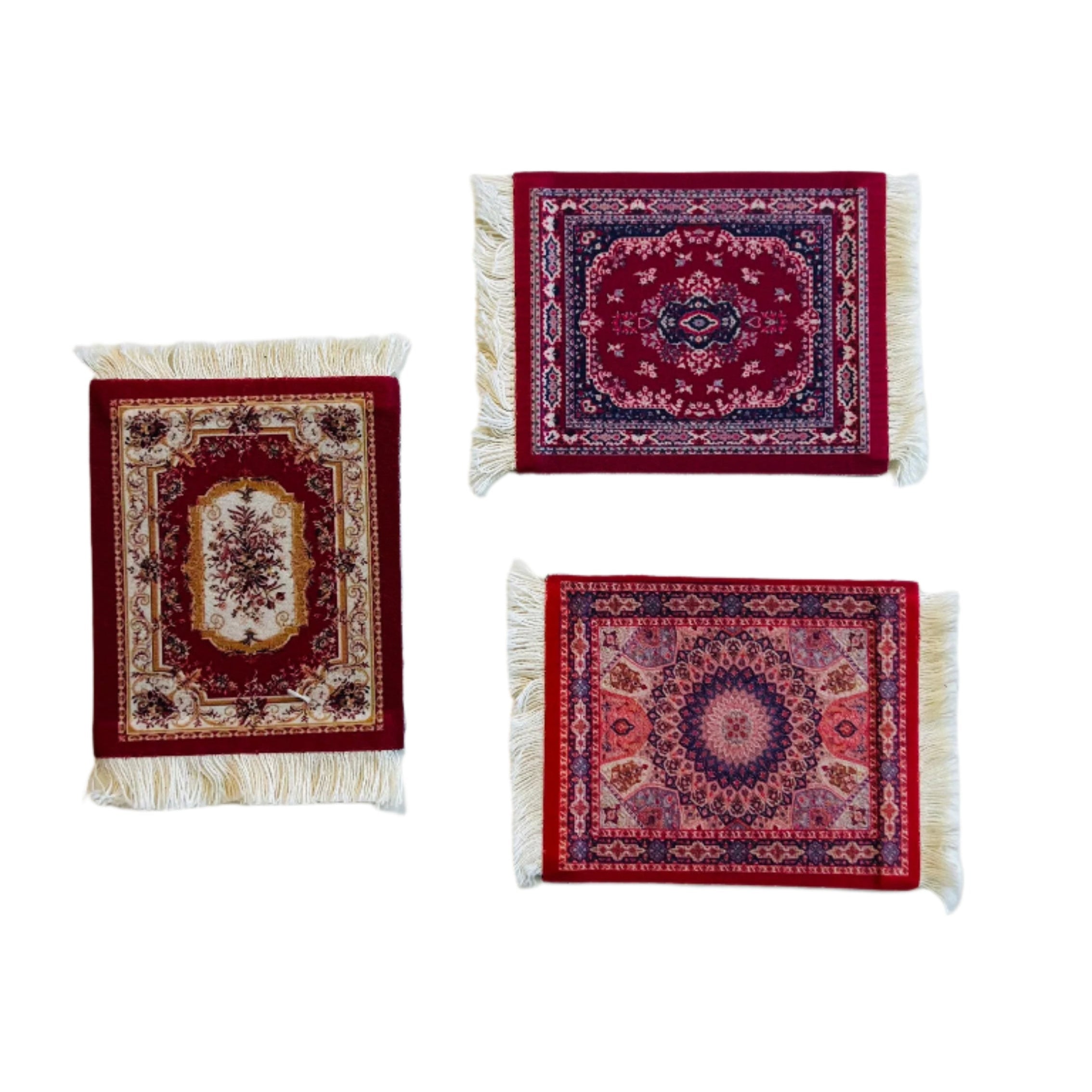 Crop 12X10X2mm Coffee Cloth Mat for cup