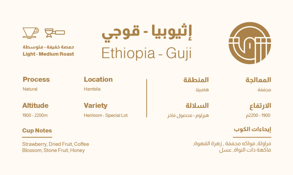 Ethiopia Guji 250g (Espresso/ Filter)