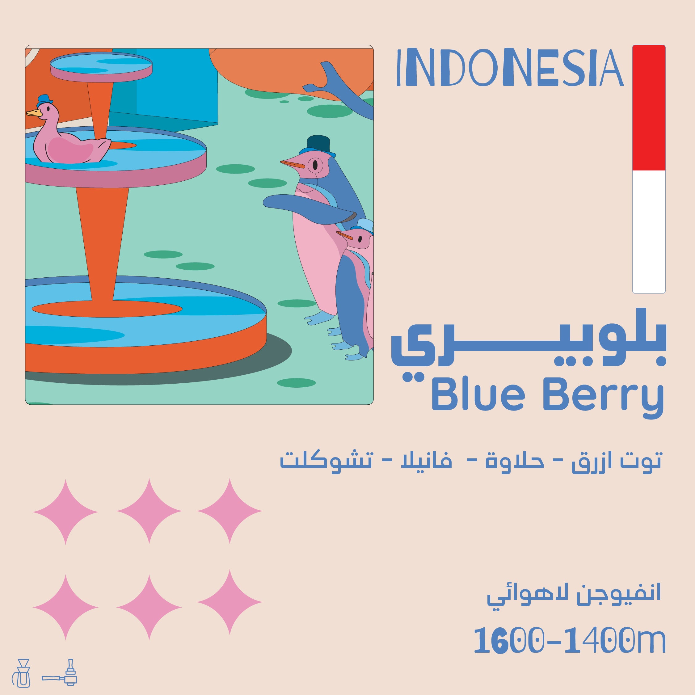 Indonesia Blueberry Infusion 125g (Espresso/Filter)