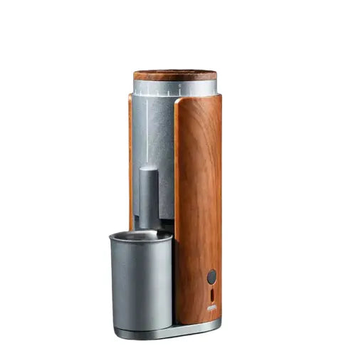 Easymore electric rechargeable coffee grinder with stainless steel blade and USB-C charging port