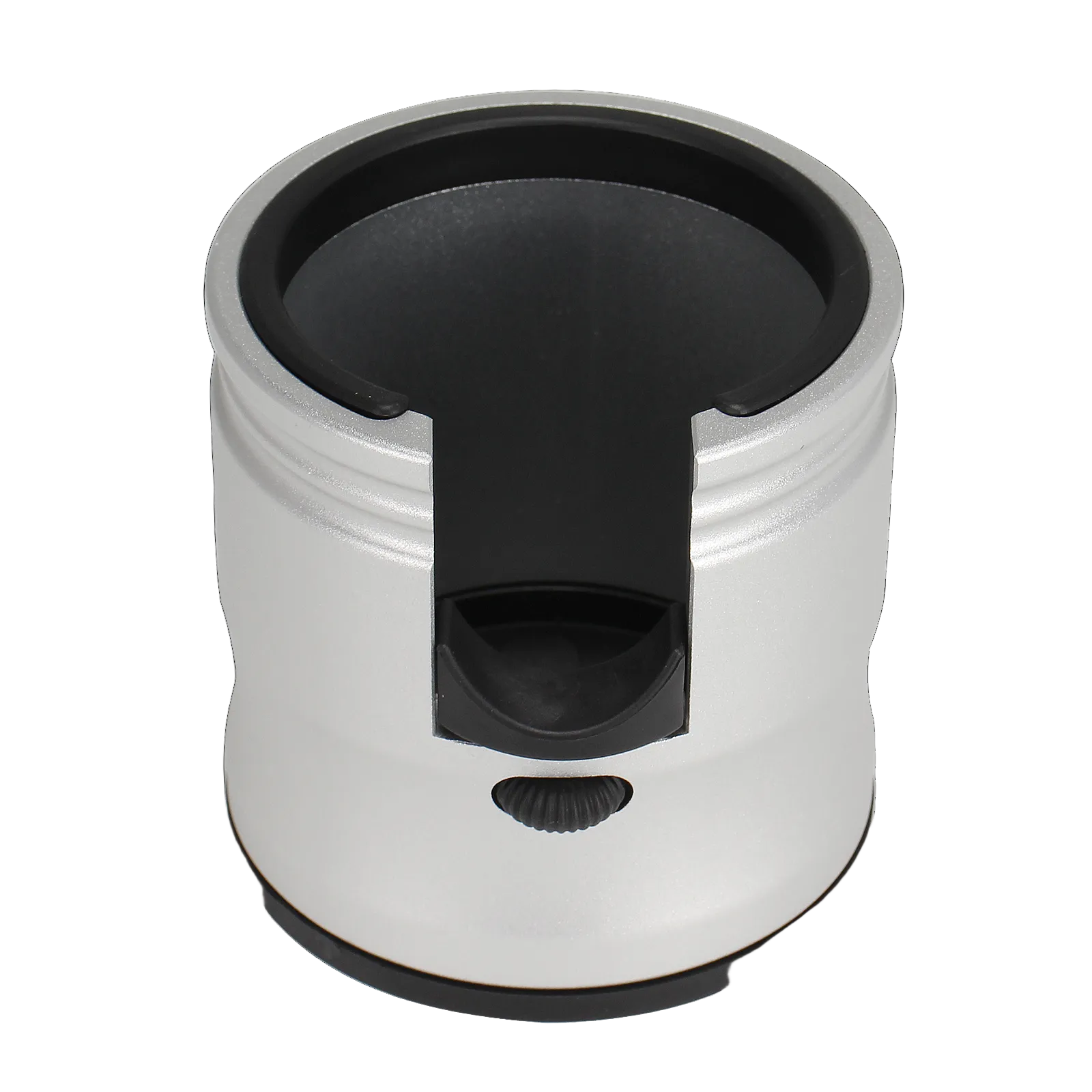 Crop Aluminum Coffee Portafilter Holder Silver