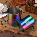 Barista Space 350/600ml  Sandy Rainbow Milk Pitcher Jug