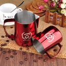 Barista Space 350/600ml Red Milk Pitcher Jug