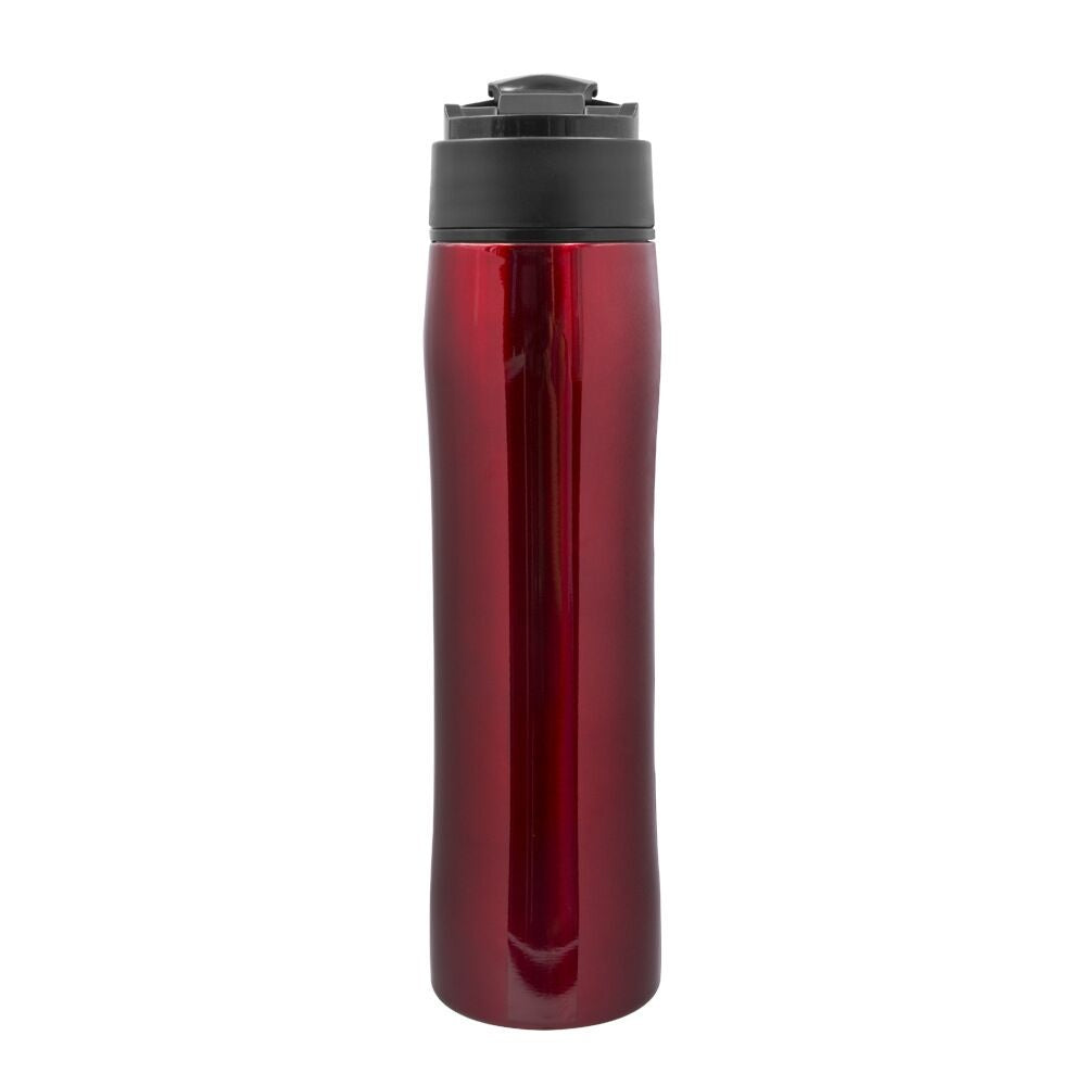 Crop 350ml Portable Travel Coffee French Press Red