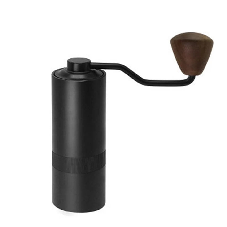 Crop High Quality Manual Coffee Grinder 25g Aluminum, Black