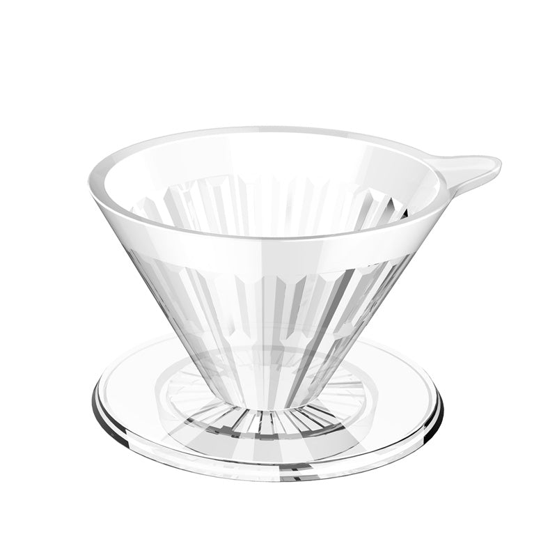 Timemore 00 Crystal Eye dripper Transparent White