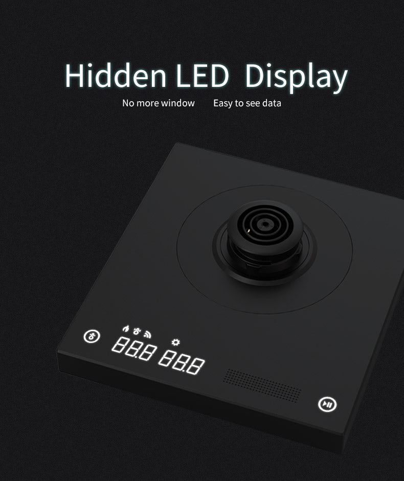 Timemore 800ml Black Fish Smart Electric Pour Over Kettle With Thin Spout